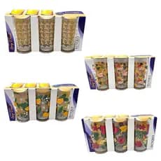 Jogo de Copos Multiuso de Vidro com 6 Peças 220ml