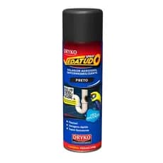 Kit 3 Sprays Vedatudo Impermeabilizante Preto 400ml – Dryko Emborrachado para Reparo de Vazamentos