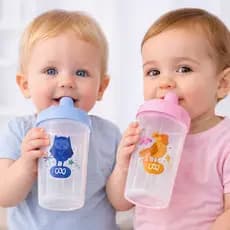 Kit Copo Treinamento Infantil Perfeito Para Desmame Não Derrama Nada