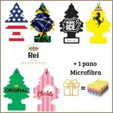 Pague 20 e Leve 30 Aromatizantes cheirinho para carro - Modelo Pinheiro