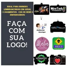 Aromatizantes Cheirinho para carro Personalizado - Perfumaria Fina - 100 unidades