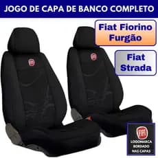 Capa Automotiva Frente Banco Tecido Original Fiat Fiorino Strada
