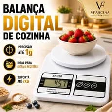 Balança Digital Cozinha Alta Precisão 10kg Pesar Alimentos