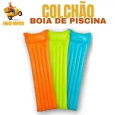 Colchão Inflável Piscina Adulto 1,83m PVC Reforçado Verão