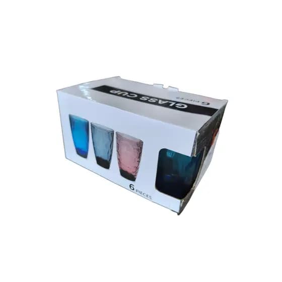 JOGO DE COPOS ONIX 330ML 6 PEÇAS COLORS
