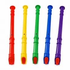 Flauta Doce Brinquedo Kit 10 Un Festa Junina Prenda Doação