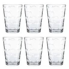 Conjunto 6 Copos Laguna 265ml Vidro