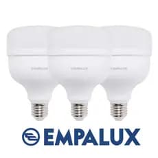 Kit 3 Lâmpadas Alta Potência 30W ECO 6500K E27 EMPALUX