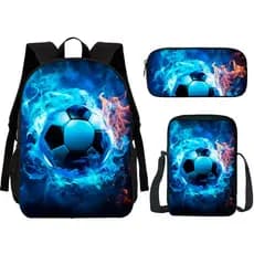 Itens Escolares Mochila Lancheira Estojo Bola Futebol