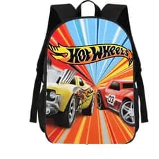 Mochila Estojo Lancheira Escolar Infantil Carro Corrida