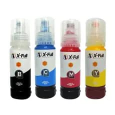 Kit 4 Tintas Corante Xfull Ultra Compatível Epson L1250 L3250 L3210 L3150 L3110 L5290 L5190 L4150