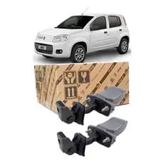 2x Limitador Porta Dianteira Esquerda Direita Fiat Uno Way Vivace 2011 - 2021 Original 51836085