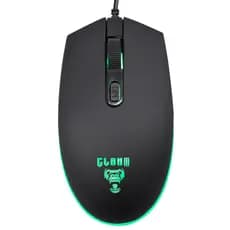 Mouse Gamer Rukor 3.600 Dpi Switch Huanyu Led Rainbow Clanm