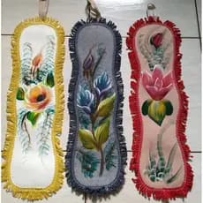 5 porta papel emborrachado cores variadas
