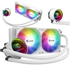 Water Cooler Branco 240mm Hayom FC1318 RGB Compatível Intel AMD