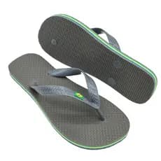 Kit 30 Pares CHINELO FEMININO e masculino TIRA com GLITER bico quadrado, Bandeirinha