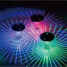 Luzes Flutuantes Para Piscina Lâmpada LED Que Muda De Cor Solar À Prova D'água Bola Subaquática