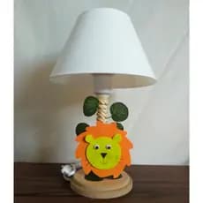 Abajur Infantil Tema Safari Leão Quarto Bebe Decoração Infantil Personalizado