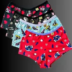 Kit Calcinhas Boxer Plus Shortinho Cueca Feminina Conforto Não Marca Roupa Qualidade Premium