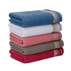 Kit 4 Toalhas de Rosto Luxo, 45x70cm 100 Algodão Grossa Grande
