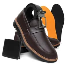 Kit Sapato Oxford Masculino Social + Carteira + Cinto Sapato Derby Masculino