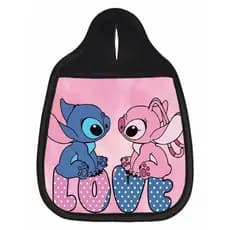 Lixeira Para Carro Estampada Lilo e Stitch Desenho Delicado