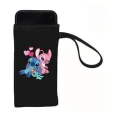 Case De Proteção Para Celular Infantil Estampa Delicada Lilo e Stitch