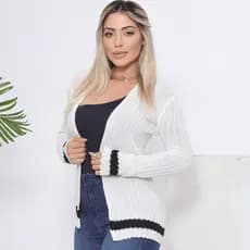 Casaquinho Feminino Fashion Compor Look
