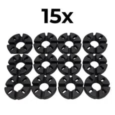 Kit 15 Coxim Coroa Honda CG Titan Fan Start 150 160 Acoplada