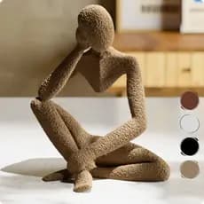 Estátua Decorativa Texturizada/ Escultura no Ar/ Decoração Quarto Sala Escritório/ Decoração Moderna