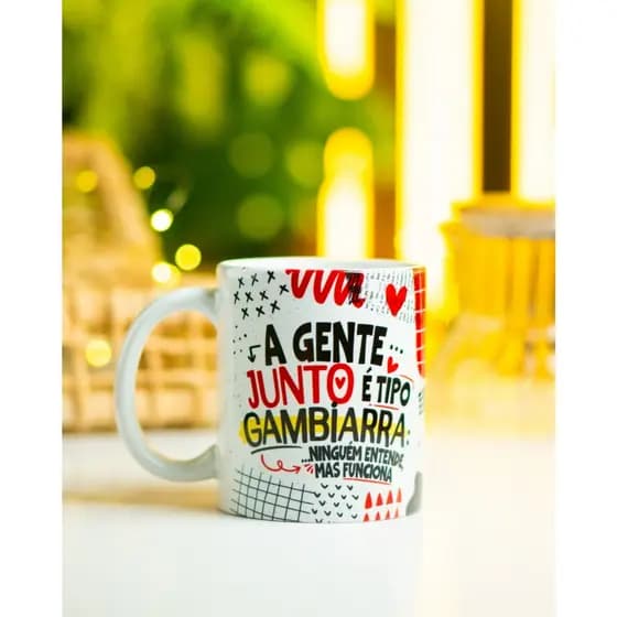 Caneca Premium Super Branca,  Personalizada Namorados (a) 325ml
