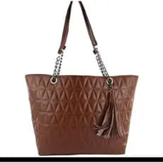 Bolsa de Ombro Feminina Grande Bordada Metalasse para o dia a dia Trabalho Varias Cores