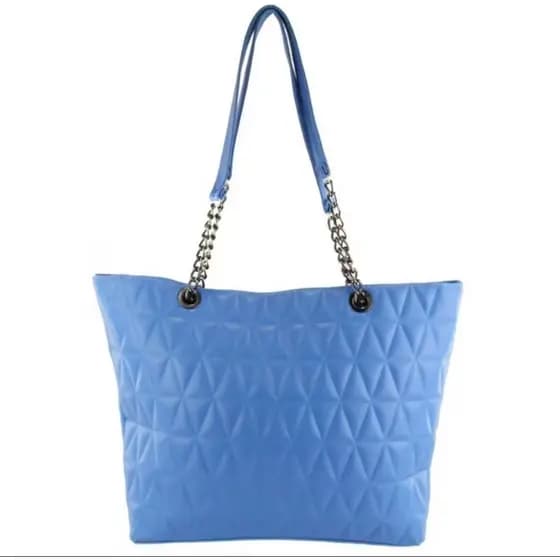 Bolsa de Ombro Feminina Grande Bordada Metalasse para o dia a dia Trabalho Varias Cores Estilo