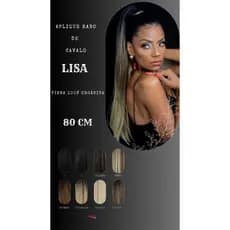 Aplique de cabelo  Rabo de Cavalo - Lisa  - Modern Girl Fibra Orgânica