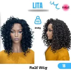 PERUCA HAIL WIG - LITA - MODER GIRL - FIBRA ORGÂNICA