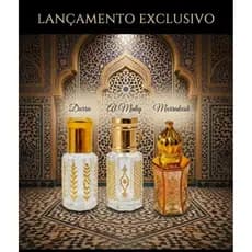 Perfume Árabe Roll-on 6ml - Alta Fixação e Concentração em Óleo