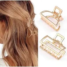 kit com 2 Presilhas Dourada/ Prata, Delicada modelos diversos