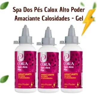 Amaciante Removedor Calos Calosidade Calox Gel 100ml Alto Poder