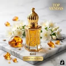 Perfume em Óleo Arabe  6ml Marrakesh  – Aroma Doce Ambarado