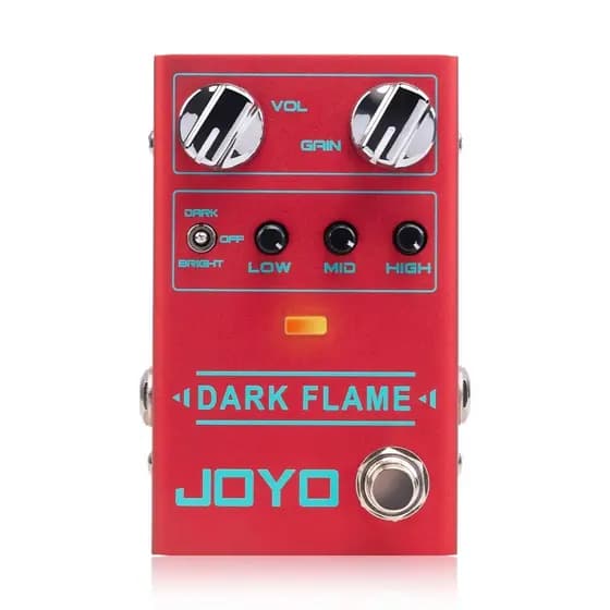 Pedal Guitarra r-17 Joyo Dark Flame r17 Distorção Overdrive High Gain