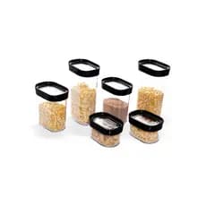 2 kit de Porta  mantimentos e temperos hermético