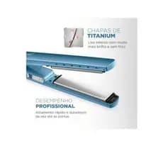 Prancha profissional  Nano Titanium  450 Graus Bivolt.(nao acompanha caixa)