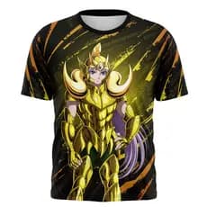 Camiseta Premium Cavaleiros do Zodíaco Mu de Áries