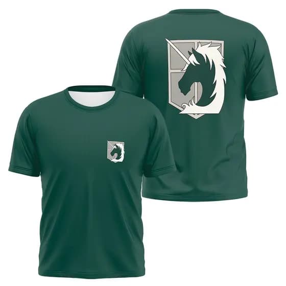Camiseta Attack On Titan - Policia Militar - CTAONT06