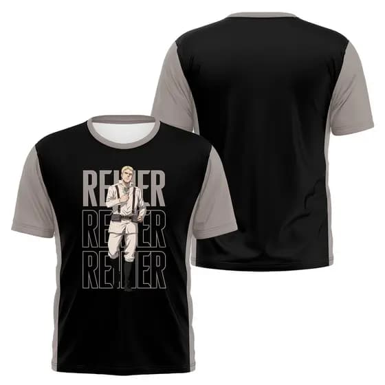 Camiseta Attack On Titan - Reiner Braun - CTAONT16