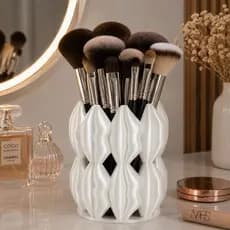 Organizador Decorativo Boca Premium Porta Pincéis Maquiagem Canetas Resinas Harmonizalção Dentista