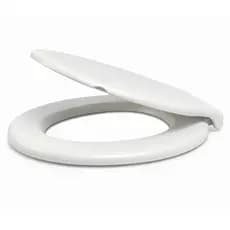 Assento Sanitario Tampa De Vaso Universal Oval Branco