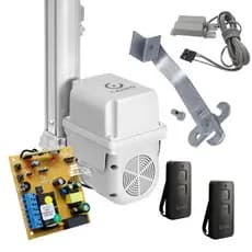 Kit Motor Basculante Eletrônico Para Portão de Até 2,4m 1/4hp 300kg Garen 220v