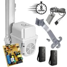 Kit Motor Basculante Portão Ate 2,4m 220v 250kg Garen 8 seg
