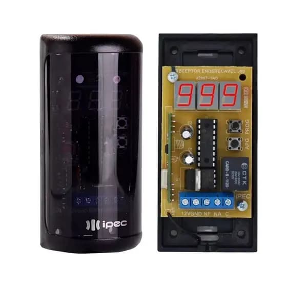 Receptor Endereçável Multicódigos 999 Universal Tx Ipec